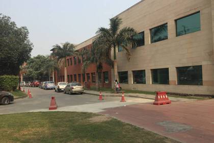 Straßenansicht Delhi