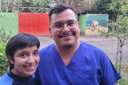 Team der Auffangstation in Costa Rica