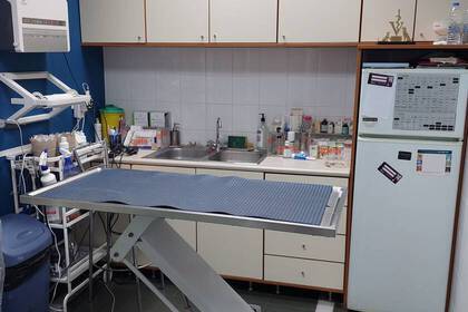 Behandlungsraum Tierklinik - Kreta