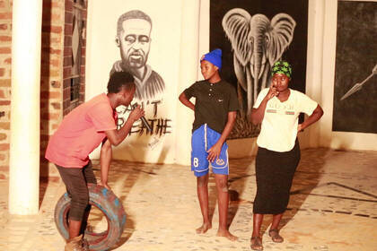 Teilnehmende am Audio und Video Projekt in Mtwara, Tansania