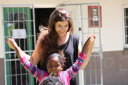 Work as a volunteer at the Children's Center in Cape Town