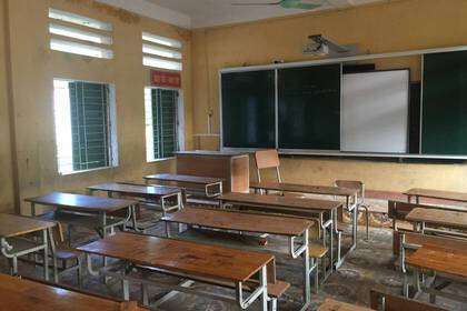 classroom in Vietnam