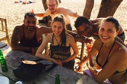 Gemeinsames Mittagessen bei der Culture Tour