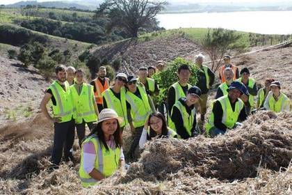 Volunteer for environmental protection in Christchurch