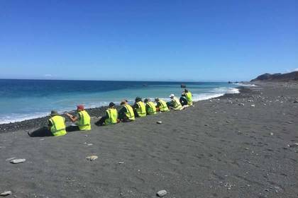 Zwischendurch die Aussicht genießen