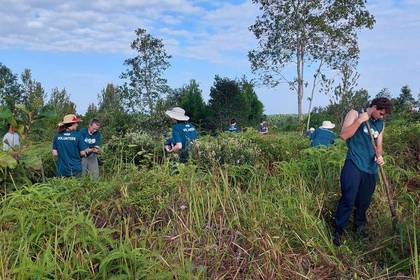 Volunteering in Kalimantan auf Borneo