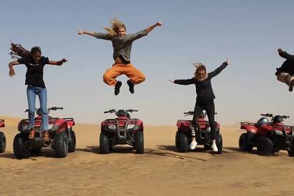 Quad tour in the Namib desert