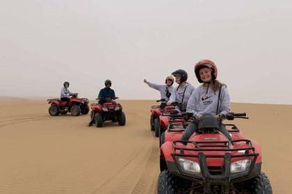 Quad tour through the desert