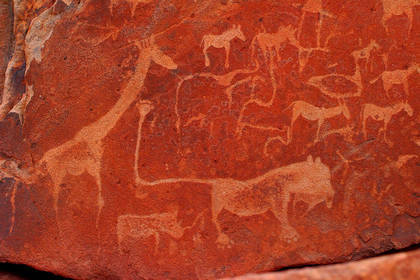 Rock paintings of Twyfelfontein