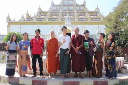 Mönchunterricht Projekt in Thailand