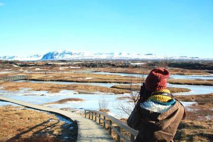 Landschaft in Island