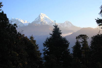 Bergblick auf unserer mehrtägigen Trekking-Tour