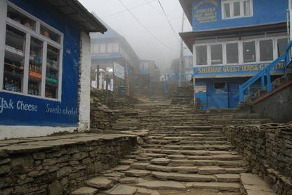 A mountain village on our trekking route to Poonhill