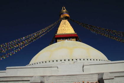 Bodnath-Stupa in Kathmandu
