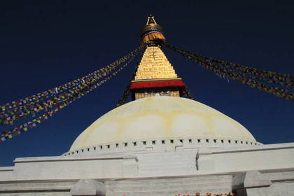 Bodnath Stupa in Kathmandu