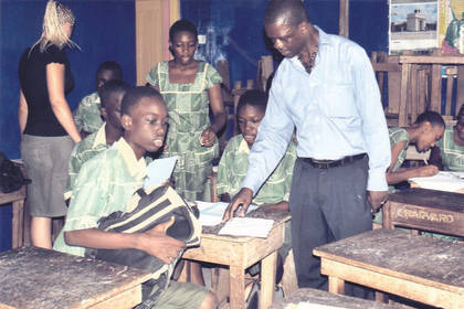 Schule Auslandspraktikum in Ghana