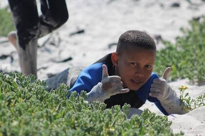 Volunteer work in the surf project in South Africa