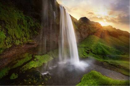 Atemberaubende Wasserfälle in Island