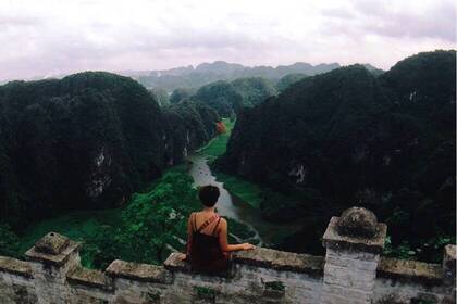 Panoramablick in Ninh Binh