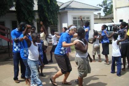 Volunteering with people with disabilities in Ghana