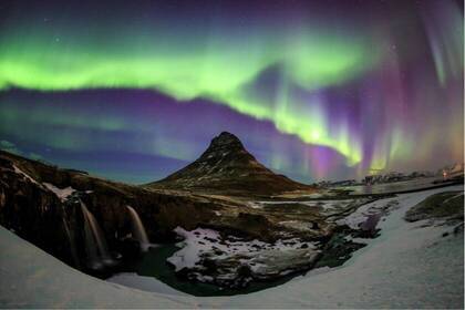 Polarlichter über Island