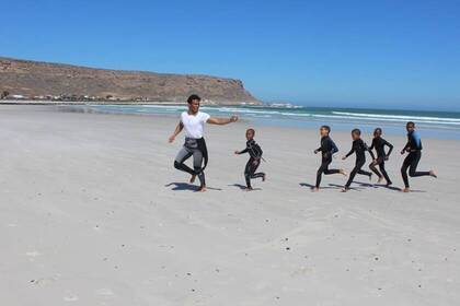 Volunteer work in the surf project in South Africa