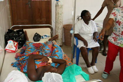 Entbindung im Geburtshaus Ghana Praktikum