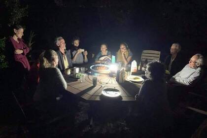 Gemütliches Beisammensein am Abend