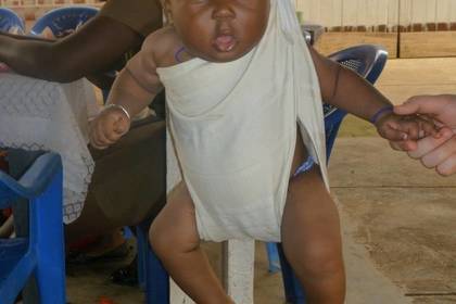 Saäulingshilfe Afrika - Gesundheitsvorsorge