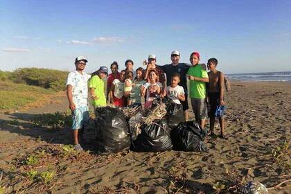Beach Clean Up in Nicaragua