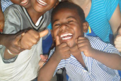 Englisch Unterricht Volunteer Afrika