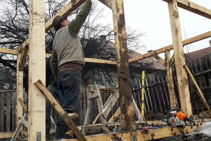 Bau von Bepflanzungsanlagen