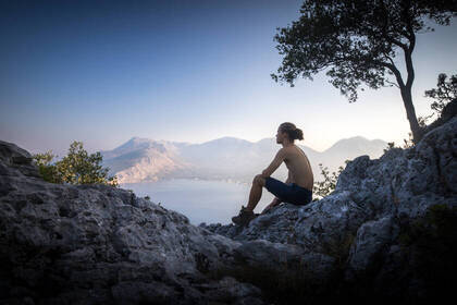 Breathtaking view in Greece