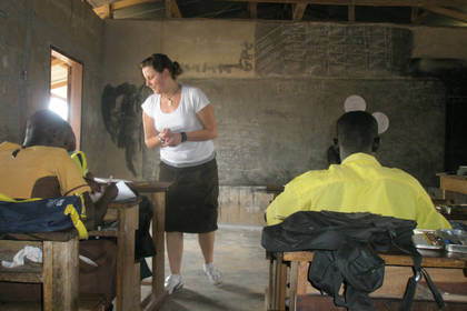 Vorschule Unterrichten Ghana