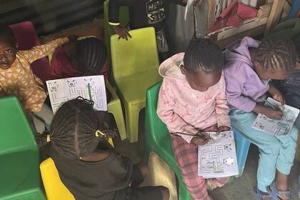 Vorschule in Namibia