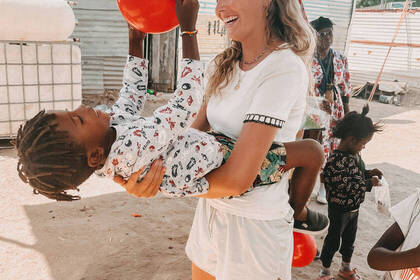 Volunteering mit Kindern