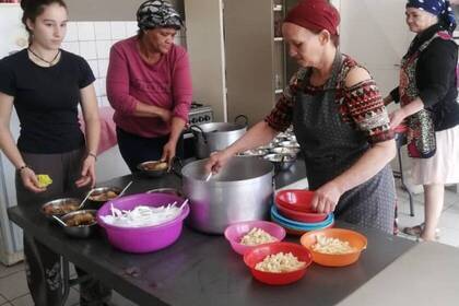 Freiwilligenarbeit in der Suppenküche