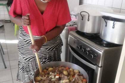 In der Suppenküche in Windhoek