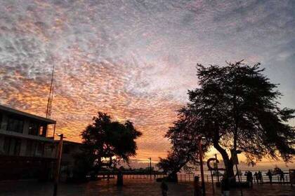 Sonnenuntergang auf Galapagos