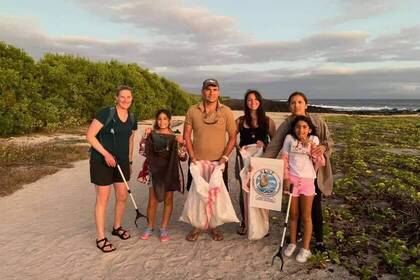 Plastikfreies Galapagos: Team und Volunteers