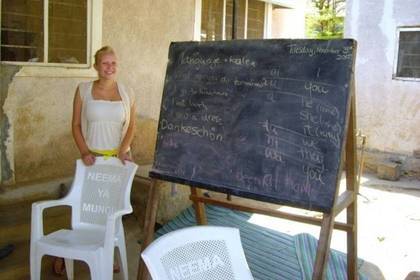 Teaching School Tanzania