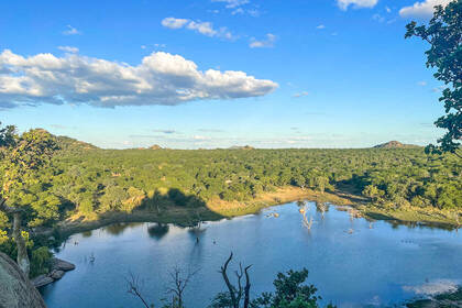 Naturlandschaft in Südafrika