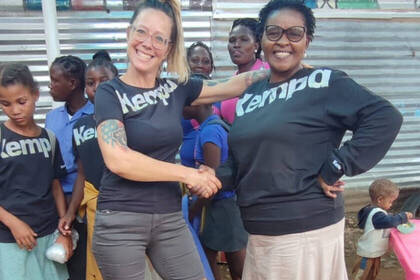 Volunteering in der Suppenküche Namibia