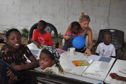 Bildung Freiwilligenarbeit Ghana