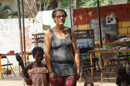 Voluntary service with street children in Ghana