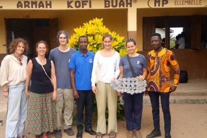 Gruppenbild der Volunteers