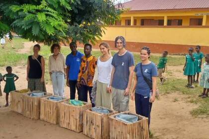 Recyclingprojekt in Axim