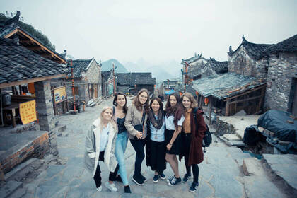 Besichtigung in China