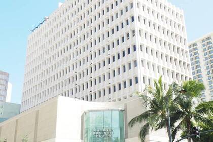 Gebäude, wo auch der Kindergarten untergebracht ist