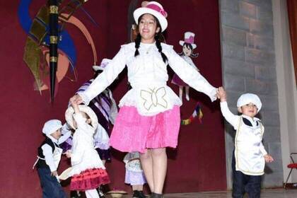 Aufführung im Kindergarten